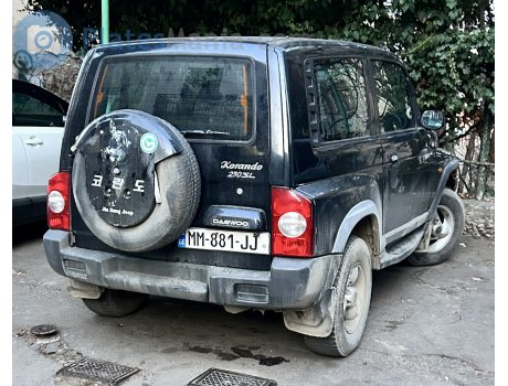 MM-881-JJ, Daewoo Korando