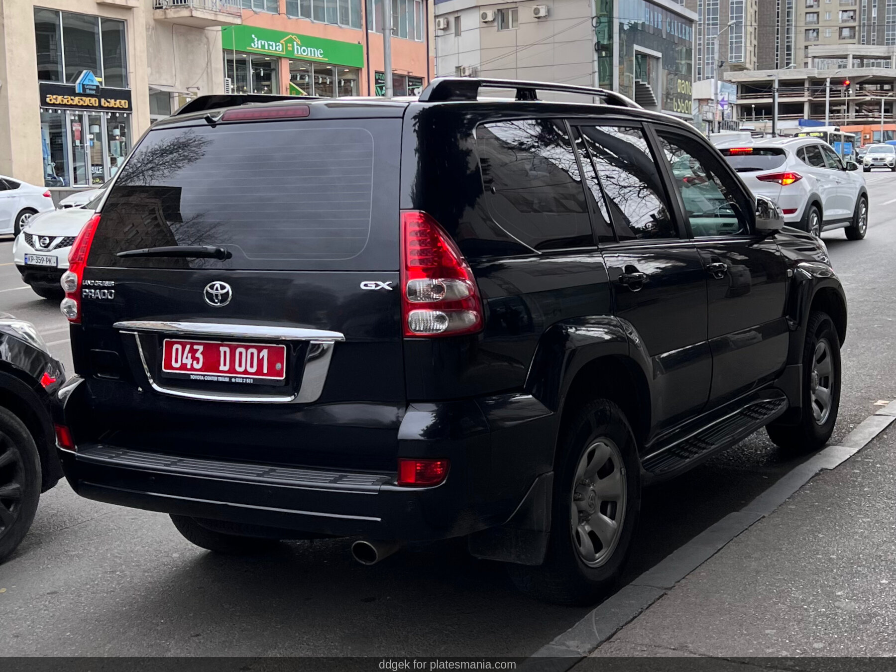 043 D 001, Toyota Land Cruiser Prado 3rd gen 5-door SUV (J120), 2002–2009