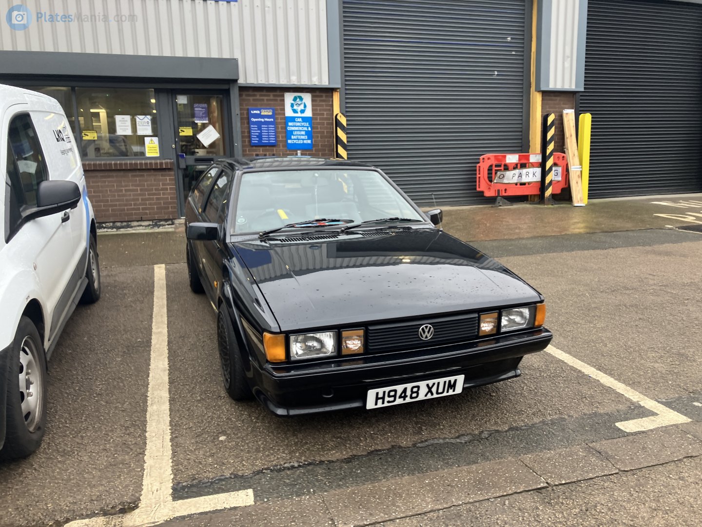 H948XUM, Volkswagen Scirocco 2nd gen (Typ 53B), 1981–1992