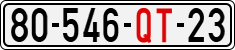 License plate of Vietnam, Diplomatic