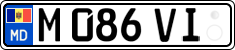 License plate of Moldova, Trailers (2015)