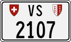 License plate of Switzerland, Cars