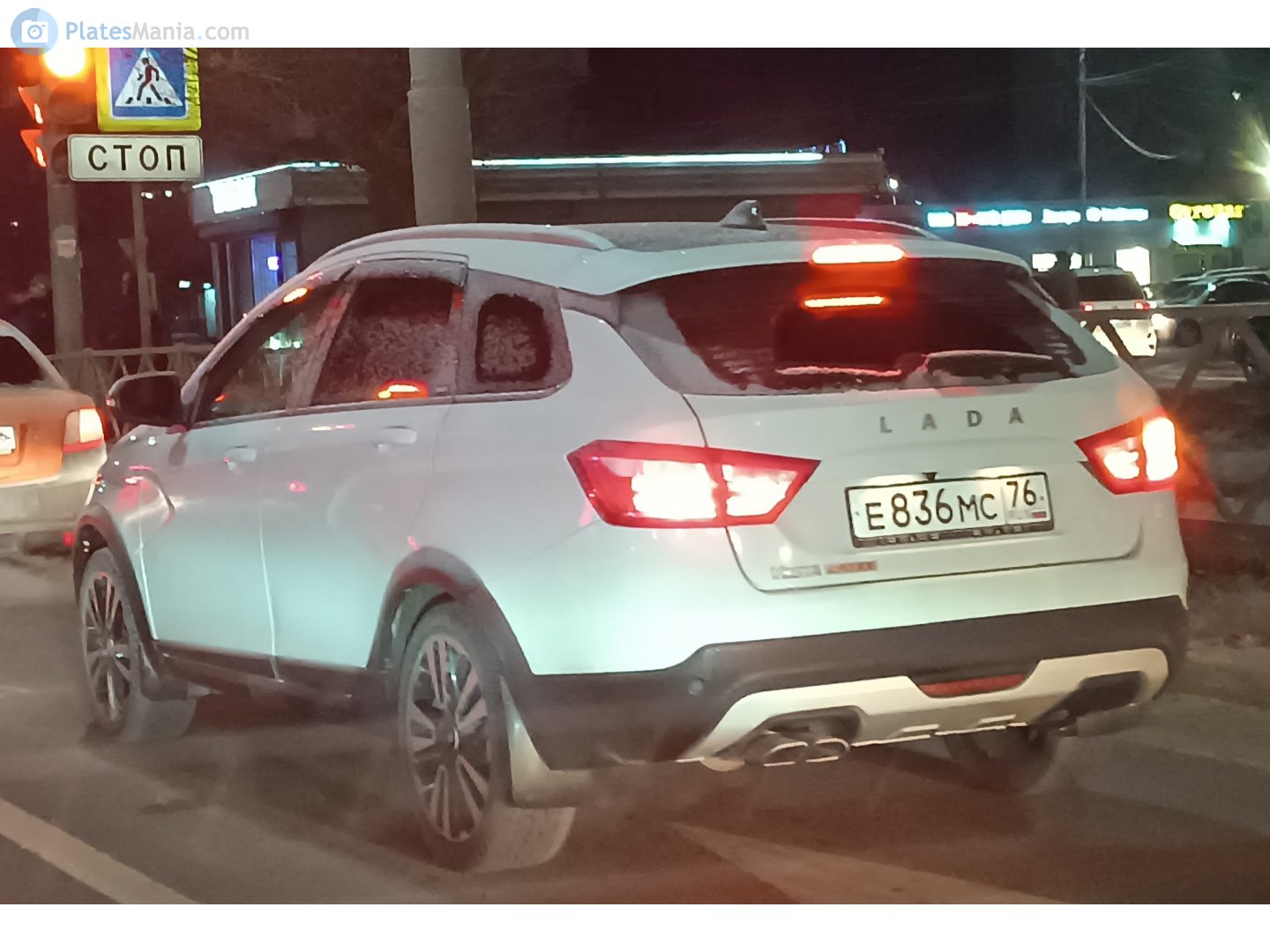 е 836 мс 76, Lada (VAZ) Vesta 1st gen SW Cross (GFK), 2017–2022