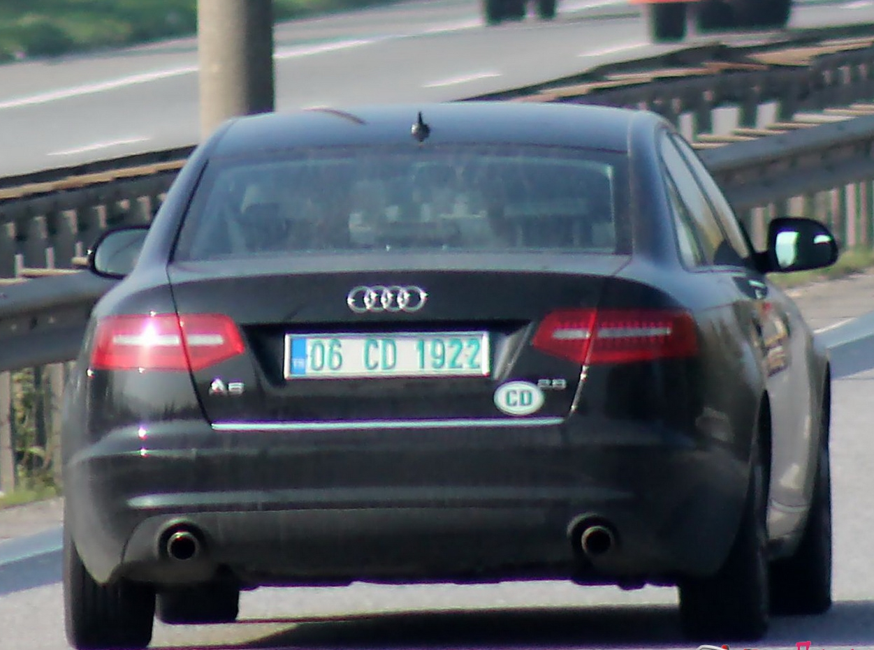 06 CD 1922, Audi A6 3rd gen Sedan (C6/4F2), 2004–2011