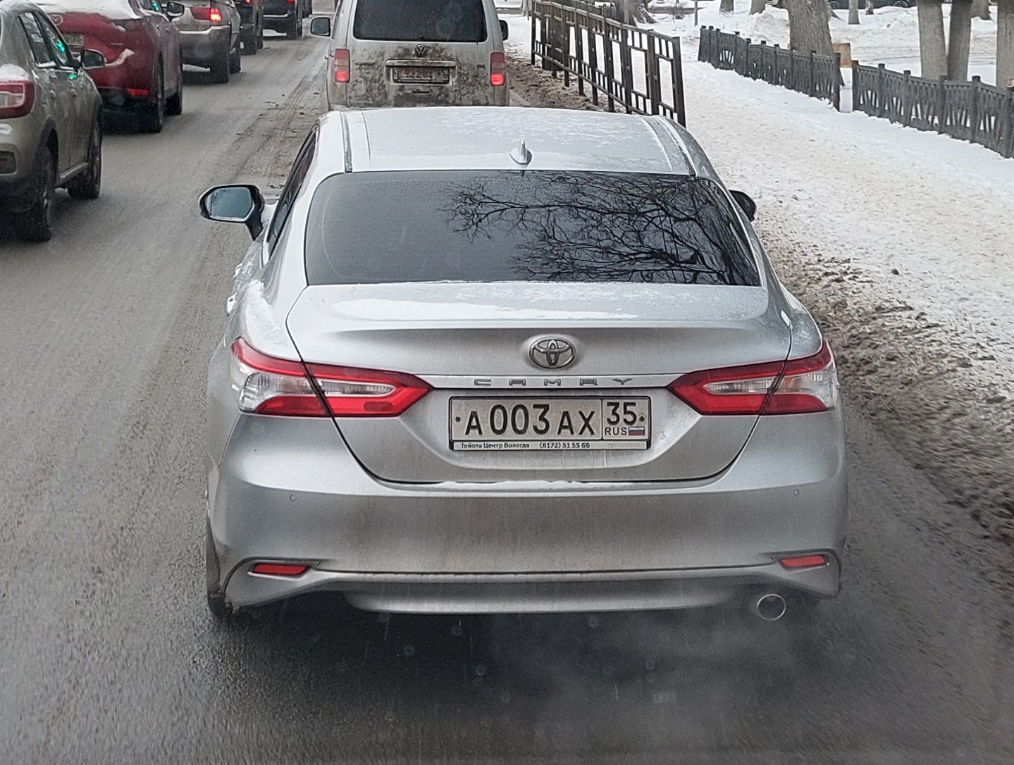 а 003 ах 35, Toyota Camry 8th gen (XV70), 2017–