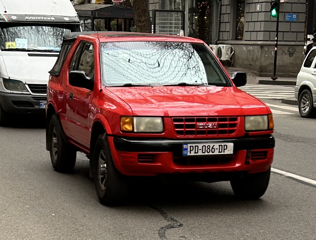 PD-086-DP, Isuzu Amigo 2nd gen Soft Top SUV (NA-market), 1997–2000