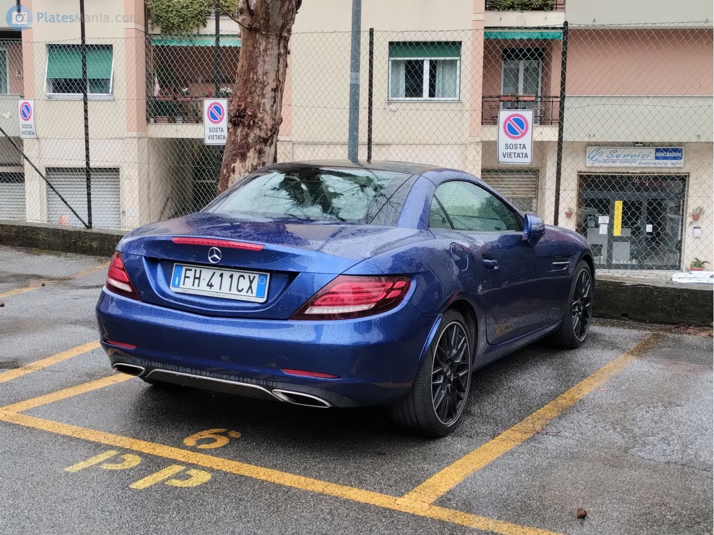 FH 411 CX, Mercedes-Benz SLC-Klasse 2nd gen (R172), 2016–