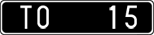 License plate of Italy, Cars (1927 year series)