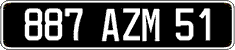 French license plate, FNI