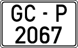 License plates of Spain, 1971 year series