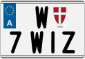 License plate of Austria, Regular plates