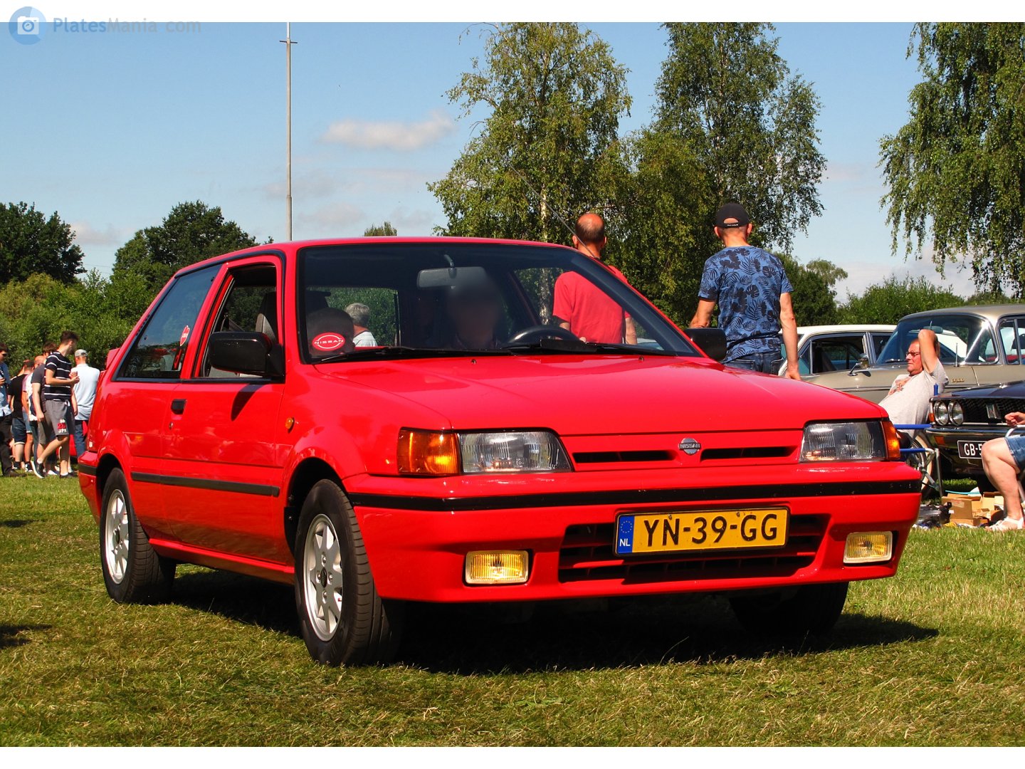 YN-39-GG, Nissan Sunny 6th gen 3-door Hatchback (N13; EU-market), 1986–1990