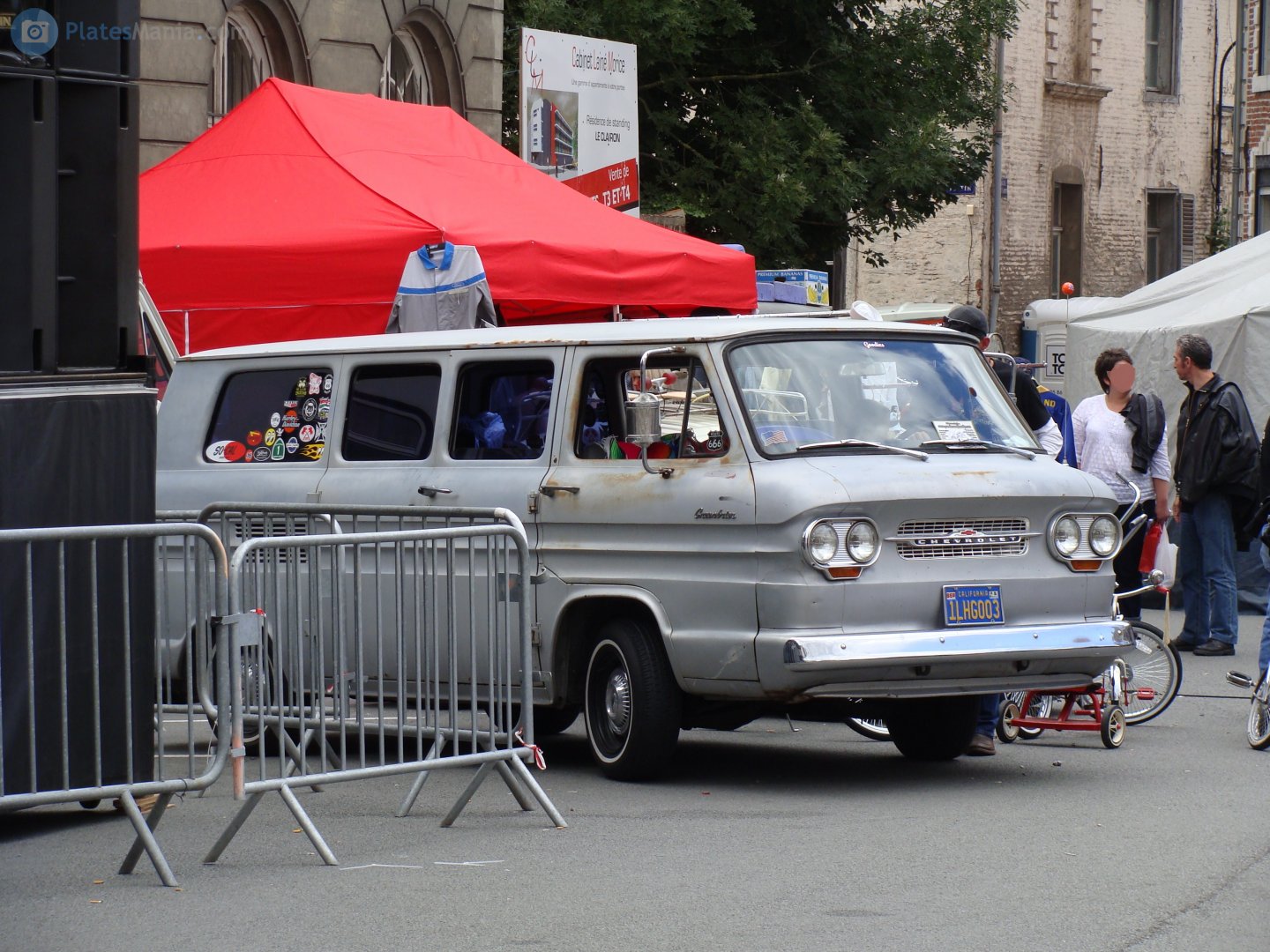 1LHG003, Chevrolet Corvair 1st gen (95/Corvan/Greenbrier) Van (R12; Z-body), 1961–1965