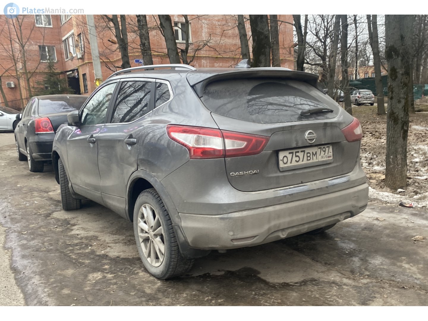 о 757 вм 797, Nissan Qashqai 2nd gen (J11), 2014–2017 (–2019 for others)