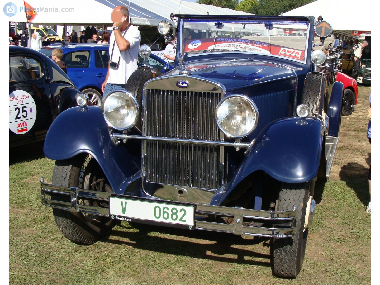 V 0682, Skoda 860 1st gen Cabriolet, 1929–1933