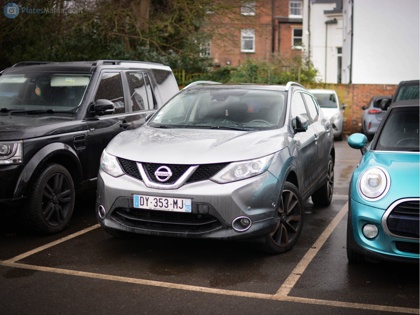 DY-353-MJ, Nissan Qashqai 2nd gen (J11), 2014–2017 (–2019 for others)