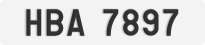 License plate of Malaysia, Taxi (HAB 1(234))