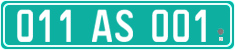 License plate of Georgia, Diplomatic