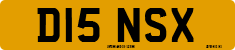 License plate of the United Kingdom, 1983 year system