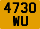 License plate of the United Kingdom, 1932 year system