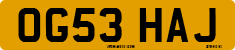 License plate of the United Kingdom, 2001 year system