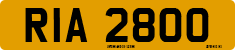 License plate of the United Kingdom, Northern Ireland (1966)