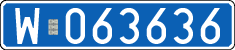 License plates of Poland, Diplomatic
