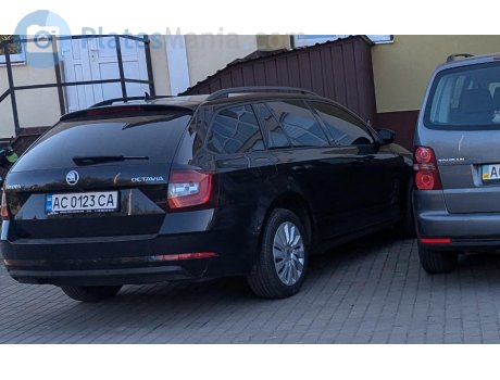 AC 0123 CA, Skoda Octavia