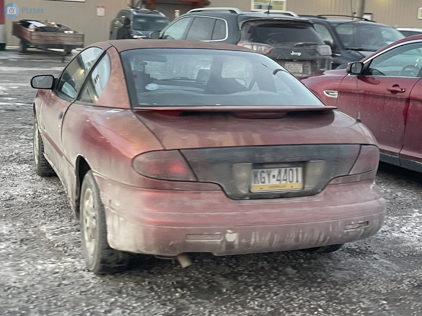 KGY-4401, Pontiac Sunfire 1st gen Coupe, 1995-1999