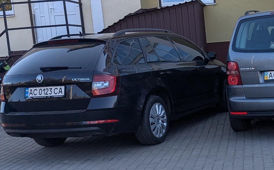 AC 0123 CA, Skoda Octavia 3rd gen Combi (A7/5E5), facelift, 2017–2020 (–2023 for CN-market)