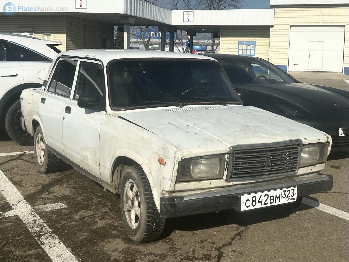 с 842 вм 323, Lada (VAZ) 2107 Жигули (Nova / Riva / Signet / 1500), 1982–2014