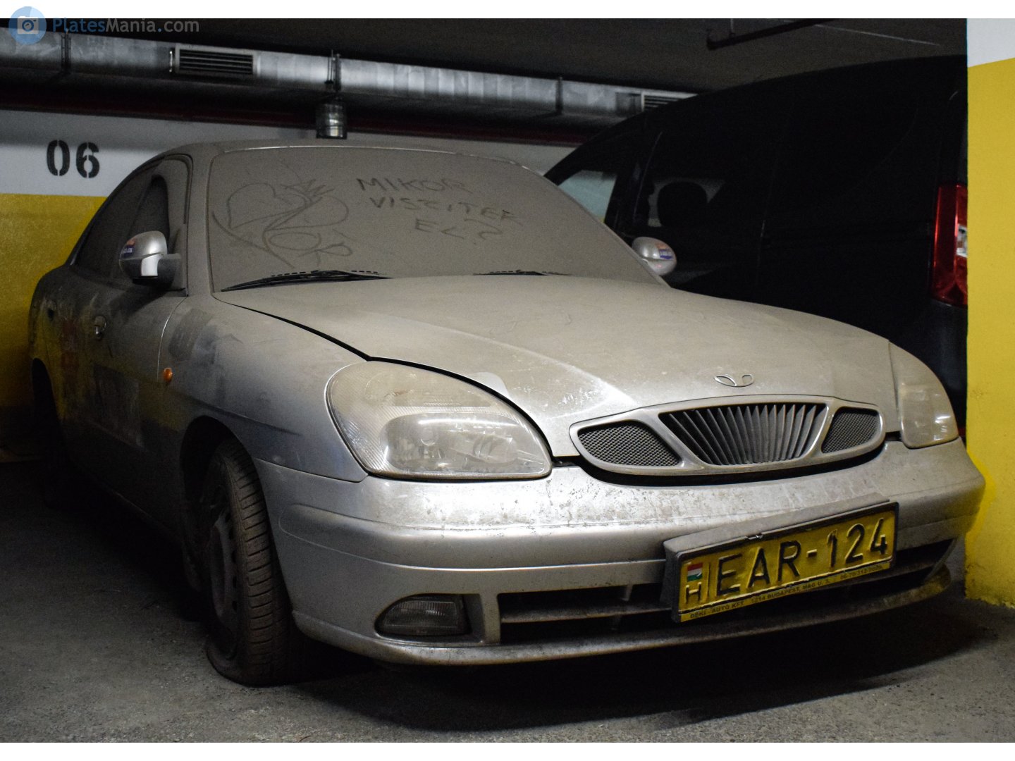 EAR-124, Daewoo Nubira 1st gen Sedan (J150), facelift, 1999–2003