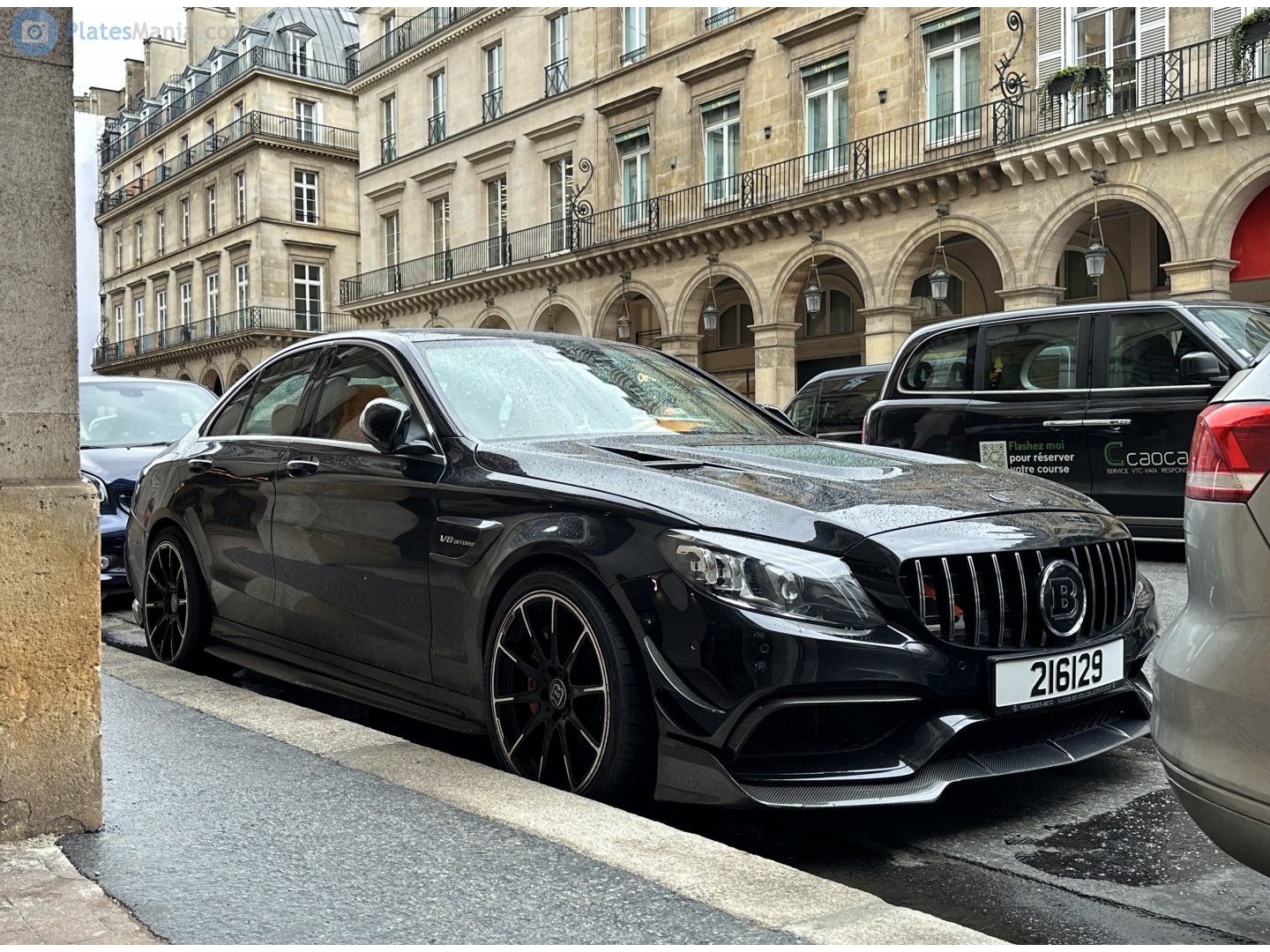 216129, Mercedes-Benz C-Klasse 4th gen Sedan (W205), 2014–2021