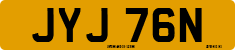 License plate of the United Kingdom, 1963 year system