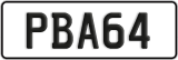License plate of New Zealand, ABC1(23)