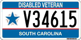 South Carolina, Military (A12345 / AB12345)
