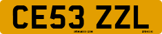 License plate of the United Kingdom, 2001 year system