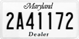 Maryland, Dealer (1A23456)