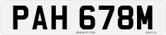 License plate of the United Kingdom, 1963 year system