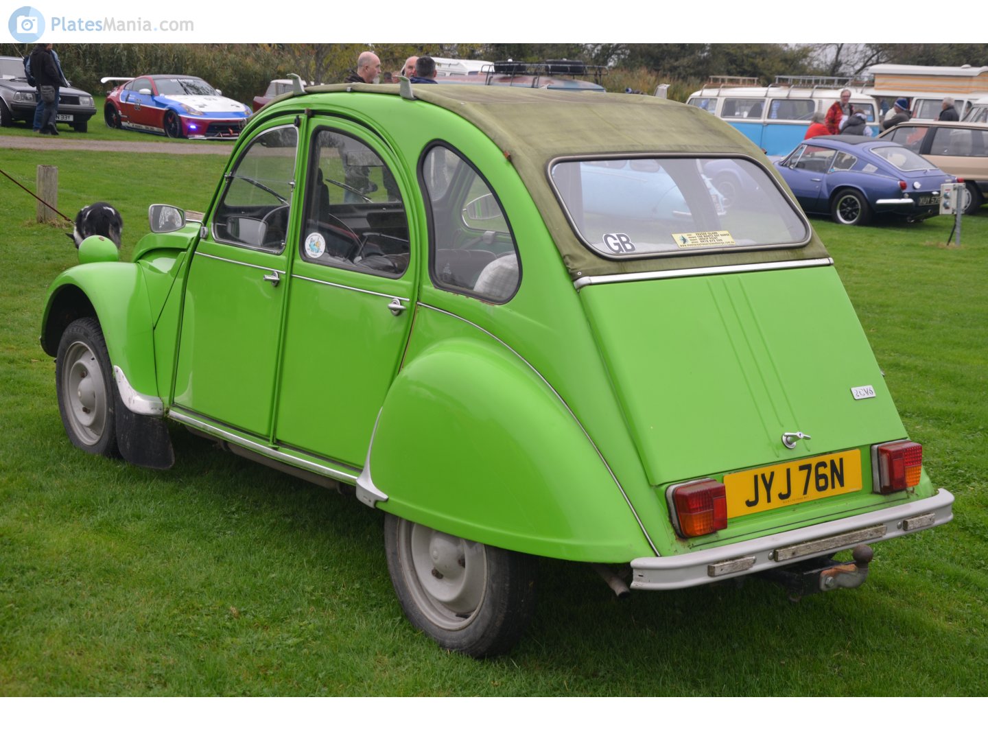 JYJ76N, Citroёn 2CV 1st gen Sedan, 1949–1990