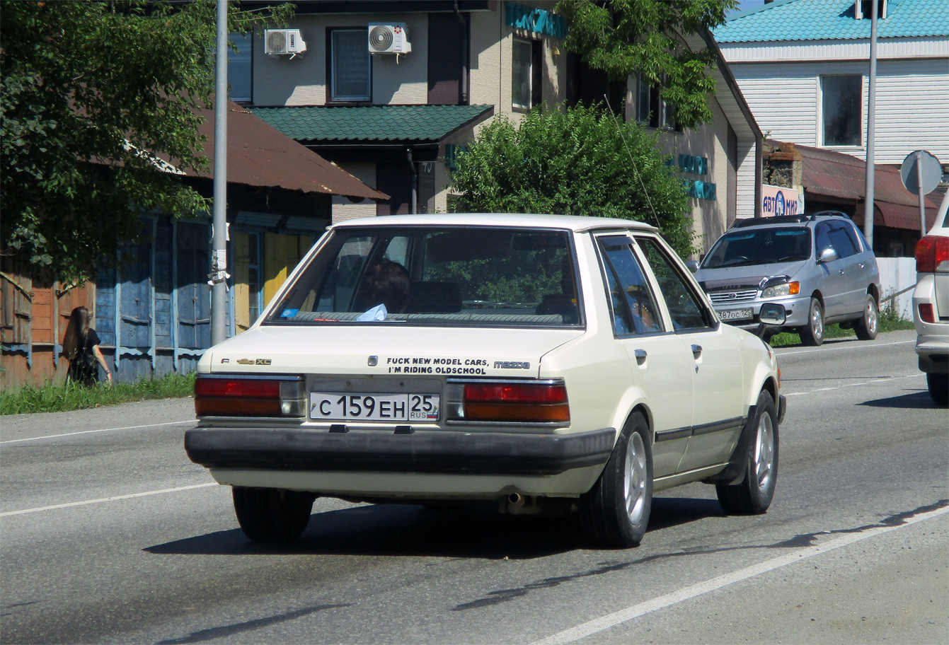 с 159 ен 25, Mazda Familia 4th gen Sedan (BD), 1980–1985