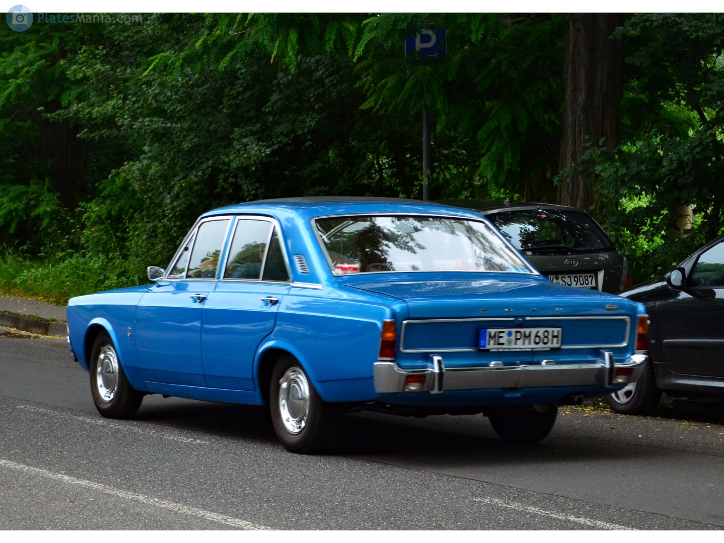 ME PM 68 H, Ford Taunus 5th gen 17M/20M/26M 4-door Sedan (P7b), facelift, 1968–1971