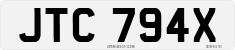 License plate of the United Kingdom, 1963 year system