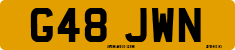 License plate of the United Kingdom, 1983 year system