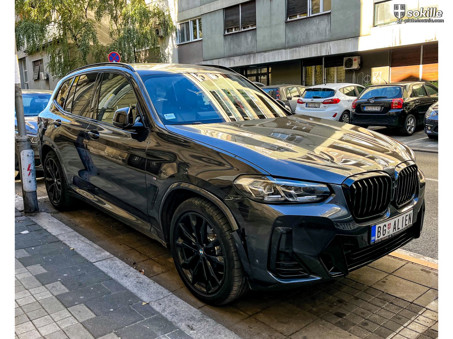BG ALIEN, BMW X3 3rd gen (G01), facelift, 2021–2024