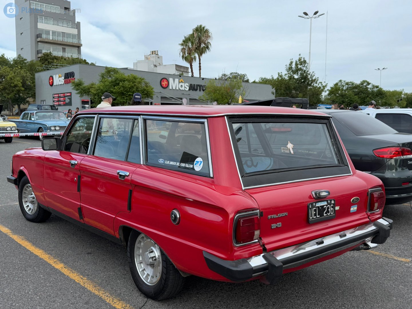 UEL 236, Ford Falcon 1st gen Wagon (AR-market), 3rd facelift, 1978–1991