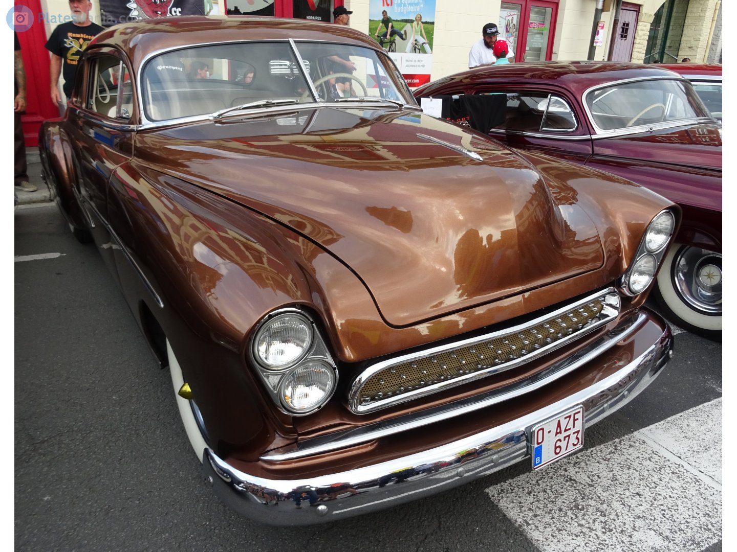 O-AZF-673, Chevrolet Styleline 1st gen 2-door Sedan (1504/2104/1524/2124; A-body), 1949–1952