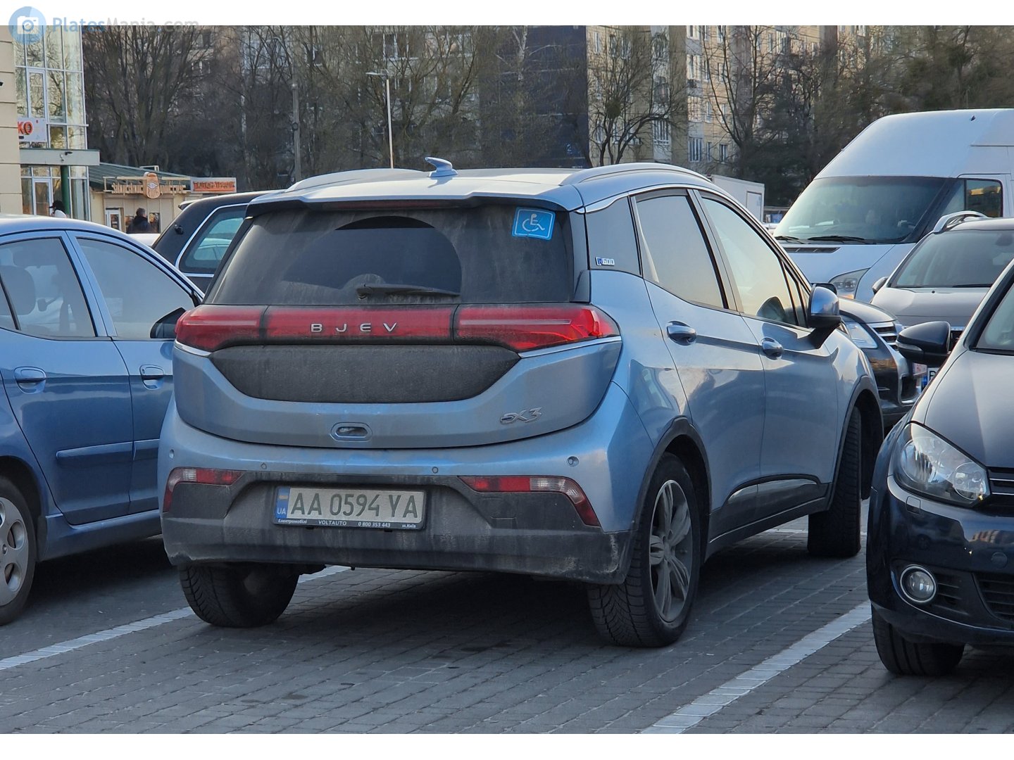 AA 0594 YA, BJEV EX-Series EX3, 2018–2020