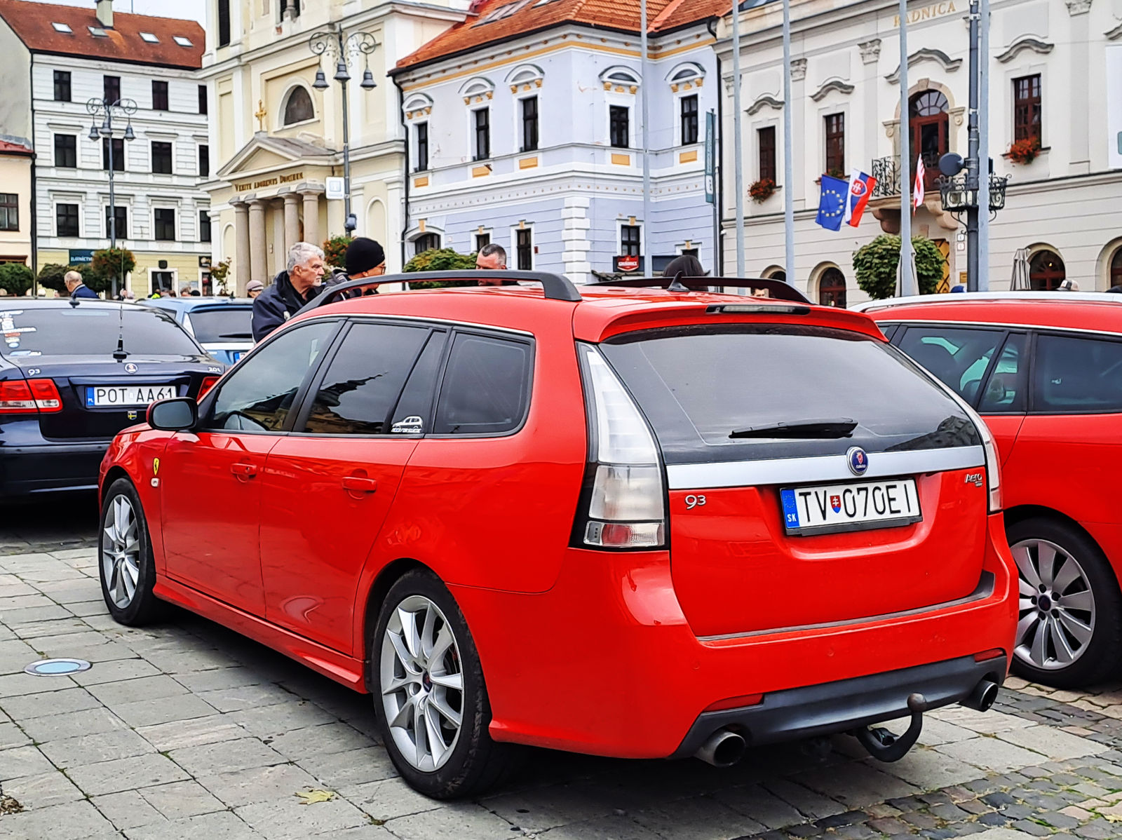 TV-070EI, SAAB 9-3 2nd gen SportCombi Wagon (YS3F), facelift, 2007–2012
