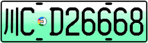 License plate of China, Electric vehicles